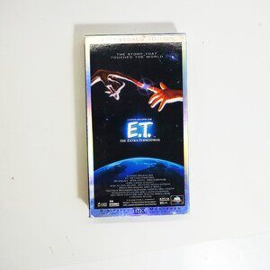 E.T. The Extra-Terrestrial 1982 VHS Letterboxed Edition 1996 Digitally Mastered